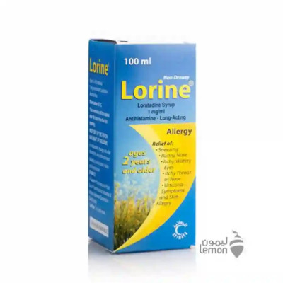 شربت loratadine 1mg/ml) LORINE)