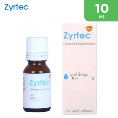 قطره 10mg ZYRTEC